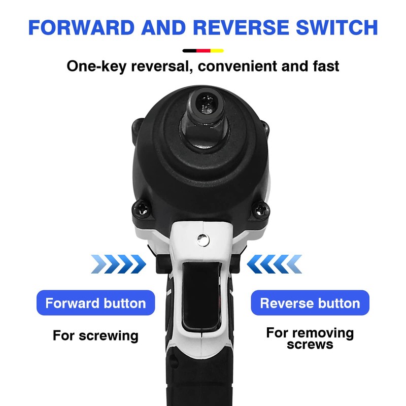 Brushless Cordless Impact Wrench 420 N.M High Torque 1/2 Chuck