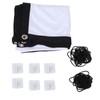 Projector Screen High Definition 4K AntiCrease Foldable Portable Movies Screen