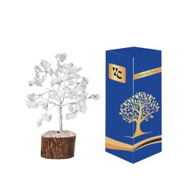 Crystal Tree Wonder Care Home Care Crystals and Stones Decorative Crystal Tree Gifts in Gemstones Christmas Tree Real Tree (Clear Quartz Tree 60 bds)