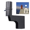 Mounting Kit, Adjustable Aluminum Alloy Short Wall Eave Gable Antenna