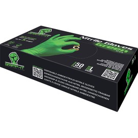 Gripp-It Nitrile Gloves - size L - Green - Dispenserbox of 50 pcs