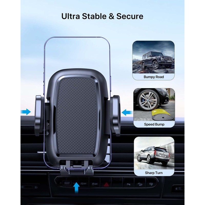 Miracase kfz-telefonhalterung lüftungsschlitz