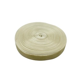 Tokurin 5 Yards Lvory Single Face Velvet Ribbon 15MM (0.5 Inch) Used for Gift Packaging Christmas Tree Christmas Gift Box DIY Packaging