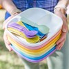 Re-Play Divided Plate Single, Purple