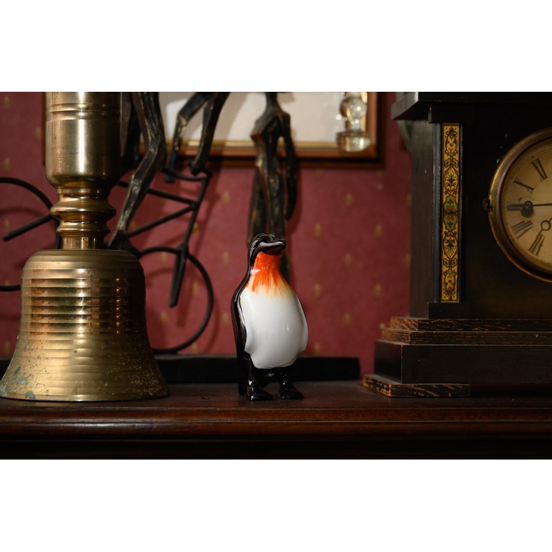 Purity Style Penguin – Recycled Polished Aluminium Penguin Ornament -