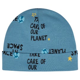 Gerber Juego de gorra y manoplas de 8 piezas y 9 piezas para bebé, Space, 0-3 meses