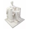 Seated Abraham Lincoln Figurine 8" H Lincoln Memorial Sculpture 16th