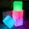 Cordless LED Cube Night Light USB Charging Cube Night Light