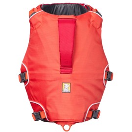 Ruffwear, Confluence Life Jacket for Dogs – Comfortable and Adjustable Dog Life Jacket with Reinforced Handles, Leash Connection, and Reflective Accents, Tangelo Orange, Large