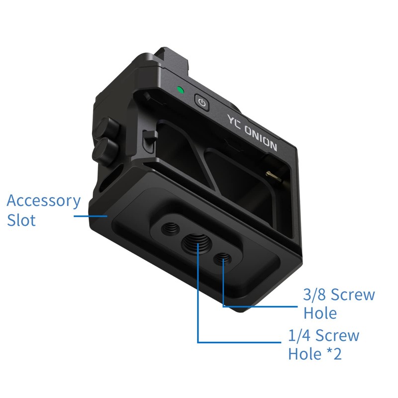 YC Onion Power Supply Base for RS2 Stabilizer in Aluminum