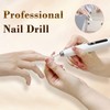 Cordless Electric Nail Drill, Professional Nail File 20,000RPM 3 Speeds,
