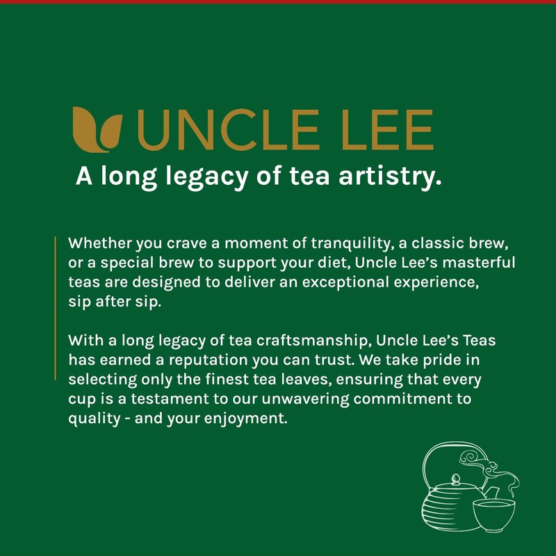 Uncle Lee’s Organic White Tea - Premium Tea for Everyday