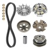 Clutch and Variator Assembly Set with 743 belt for GY6