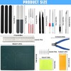 AOPULE 25Pcs Gundam Model Basic Tools, Professional Gundam Modeler Tools