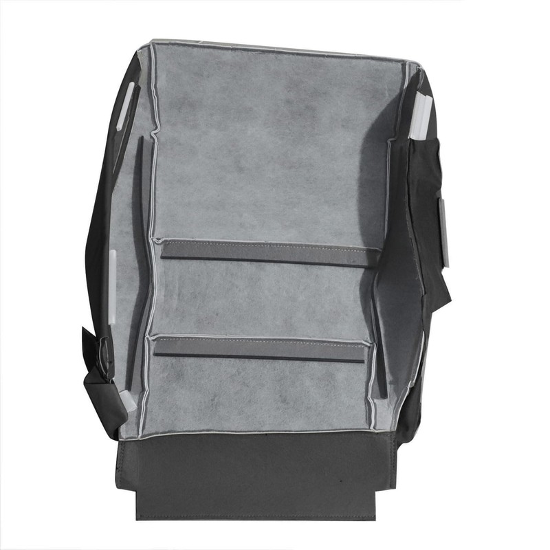 FZJDSD Black Driver Side Bottom Microfiber Leather Seat Cover Compatible