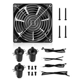 Fan and Lid/Door Switch Replacement Kit Compatible with Masterbuilt Gravity Series 560 1050 800 Digital Charcoal Grill and Smoker Combo, Replace 9904190041, 9904190045