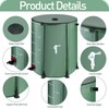 53 Gallon Collapsible Rain Barrel with Zip, 200L Foldable Water