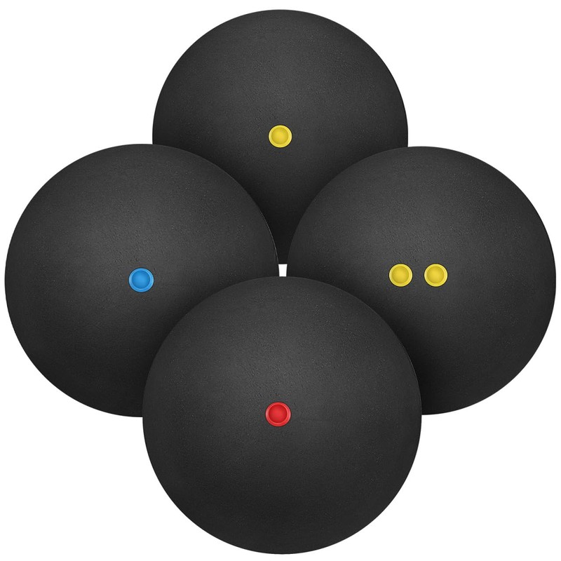 UKCOCO Squash Ball: High Bounce Training Squash Ball with Red