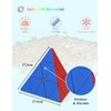 ROXENDA Giant Pyramid Cube 3x3x3 (27.5cm) - Stickerless Speed Pyraminx,
