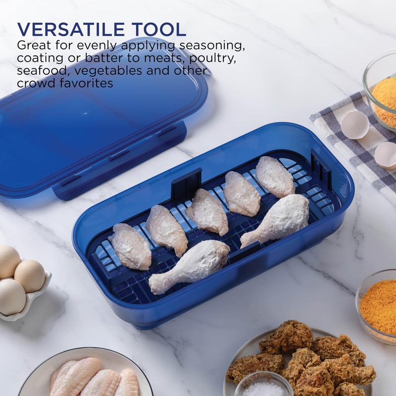 COOK WITH COLOR Collapsible Batter Bowl - Mess Free Breading
