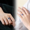Fidget Ring for Women, Silver Anxiety Ring for Teen Girls,