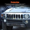 PIUGILH Front Bumper Grill Inserts Mesh Cover Compatible with Hummer