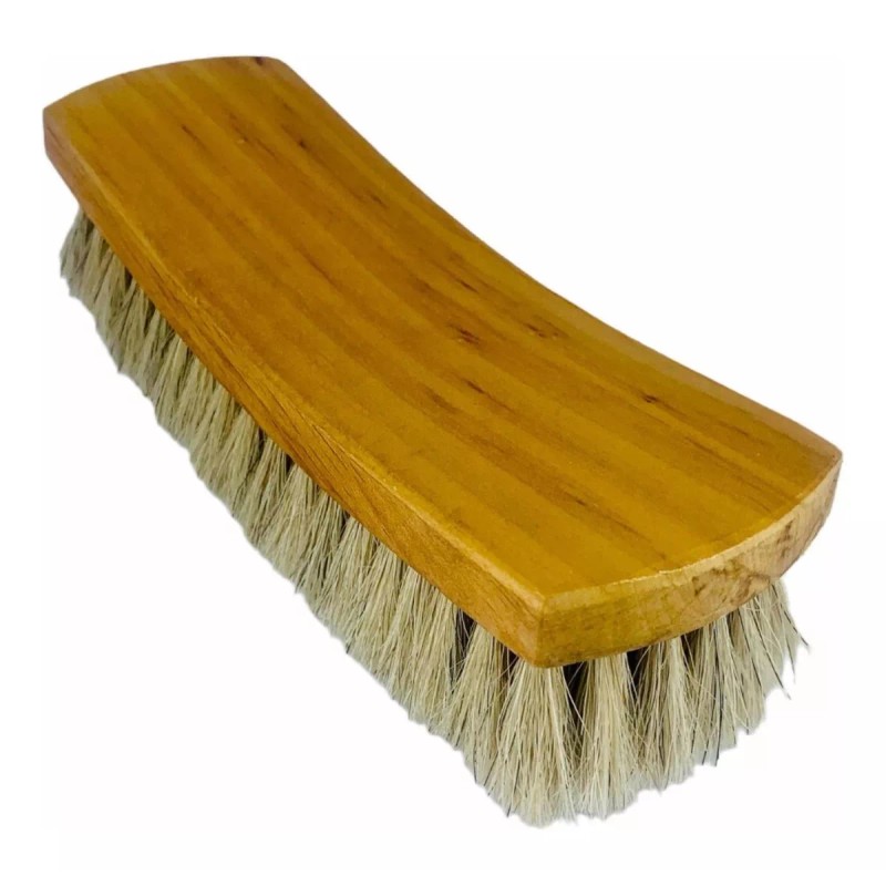 Lux-z Cepillo Fino Para Bolear Calzado Cerdas Naturales Pack De