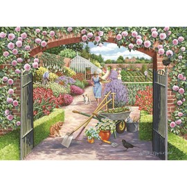 House of Puzzles - 500 Piece Jigsaw Puzzle - Walled Garden
