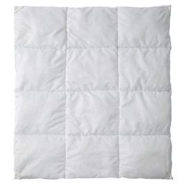 farska 746185 FLAGSHIP LINE Down-Rike Comforter, Medium Core, Baby Size, White