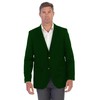 Gioberti Mens Formal Hunter Green Blazer Jacket, Size 44 Long
