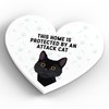 Global Designs Black Cat Home Protected Attack Cat Katie Pearson