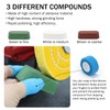 SCOTTCHEN 8inch Buffing Polishing Wheels 5/8" Arbor Hole,Soft/Fine/Medium for Bench