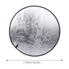 110cm Round Reflector 2 in 1 Collapsible Round Photography Reflector