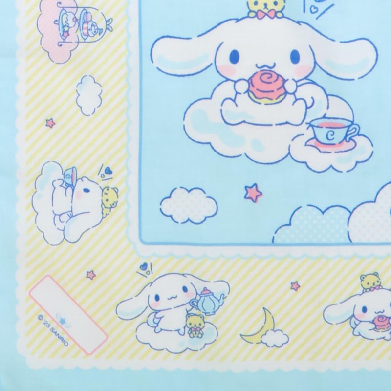 Sanrio 074047 Cinnamoroll Lunch Cloth, Set of 3