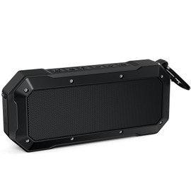 ShellHome Jobsite Speaker, Magnetic Portable Bluetooth Golf Speaker, Wireless Speaker Hands-Free Calls, 30H Battery Stereo Sound TWS for Golf Accessories Golf Gifts, Camping, Outdoor, (Black)