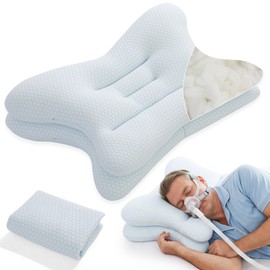 CPAP Pillows for Side and Back Sleepers, Butterfly Pillow for Sleep Apnea