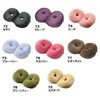 COGIT Makeup Hips, Bagel Cushion, Raspberry, One Size, 2 Pieces