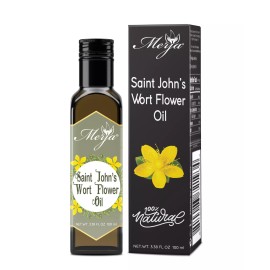 Merja Herbs SAINT JOHN’S WORT FLOWER OIL - 100% NATURAL - COLD PRESSED OIL