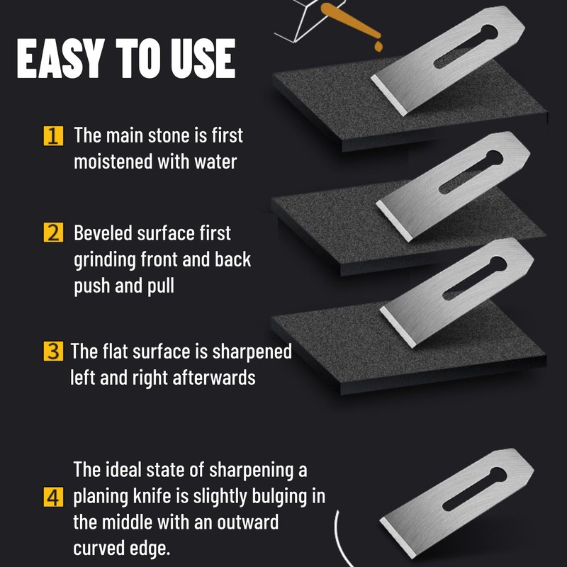 HSS Hand Planer Blade Manual Planer Blade for Woodwork Carpenters