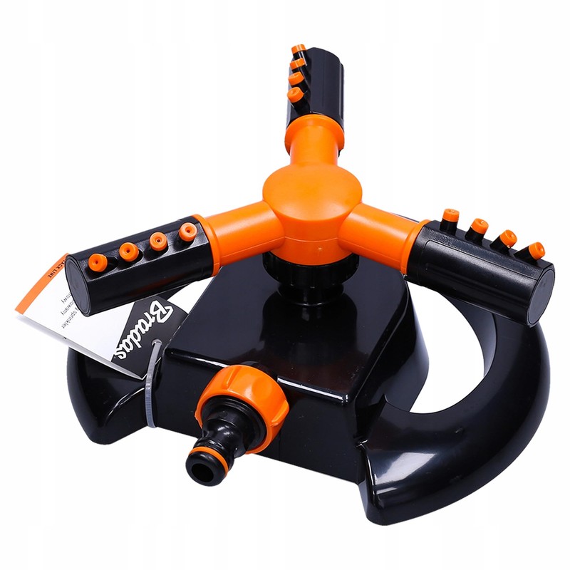 3 Arm Sprinkler Black Line Up To 60 m² Drehsprenger