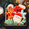 Christmas Cookie Cutters Set, 12 Pieces Stainless Steel Metal Christmas