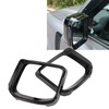 1 Pair Left Right Rear View Mirror Frame Cover Side