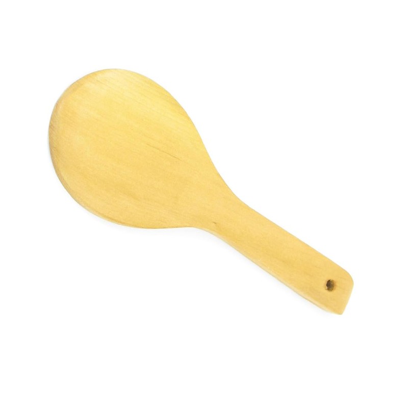 Sourcingmap Wooden Rice Scoop Ladle Paddle 9.1 inch Long Wood
