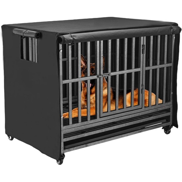 38 inch Heavy Duty Dog Crate Covers Durable 600D Polyester