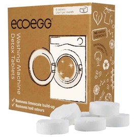 Ecoegg Washing Machine Detox Tablets, 6 Pack