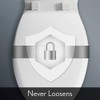 Bemis Classic Colors Slow Close Toilet Seat, Easy Clean Hinges