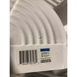 Amerimax 2 Pack- Amerimax Gutter Elbow Vinyl White 4" x 3" M0728
