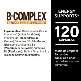 Naturela Complejo B Sistema Nervioso 120 Cáps 700mg Sfn