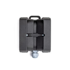 4-Way Rubber Schuko Coupling IP44 Solid Rubber Schuko Coupling with Cover Caps Waterproof Wet Room Outdoor Schuko Plug IP44 (4-Way Rubber Socket)