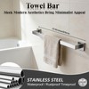 Bathroom Hardware Set 10 Piece Brushed Nickel Bathroom Accessories Set